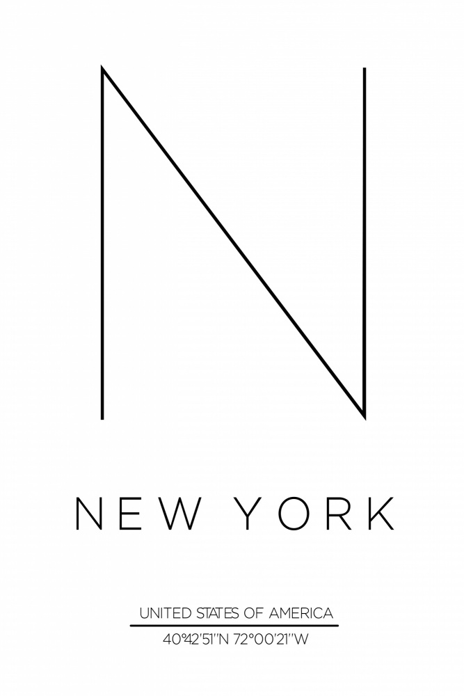 NEW YORK od THE MIUUS STUDIO
