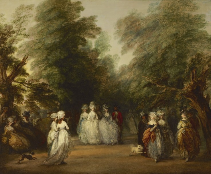 The Mall in St. James's Park od Thomas Gainsborough