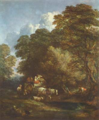 The Market Cart od Thomas Gainsborough