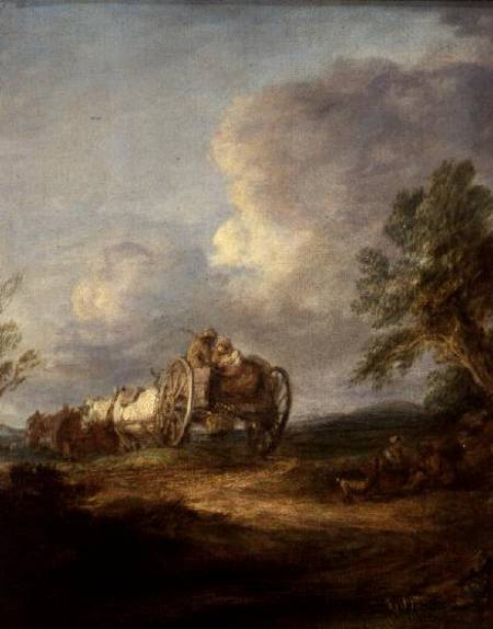The Wagon od Thomas Gainsborough