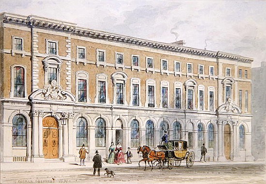 The New Building of Merchant Taylors and Hall od Thomas Hosmer Shepherd