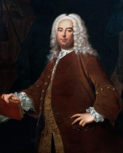 Portrait of George Frederick Handel (1685-1759)