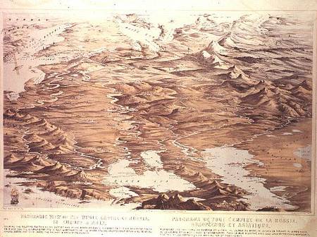 Panoramic view of the Whole Empire of Russia, in Europe and Asia od Thomas Packer