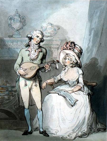 The Duet od Thomas Rowlandson