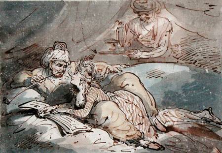 Love in the East od Thomas Rowlandson