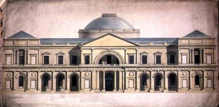 Design for the Royal Exchange, Dublin od Thomas Sandby