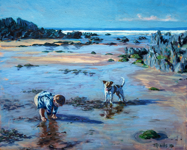 Buddies on the Beach od Tilly  Willis