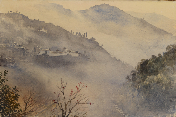 Trongsa Dzong od Tim  Scott Bolton