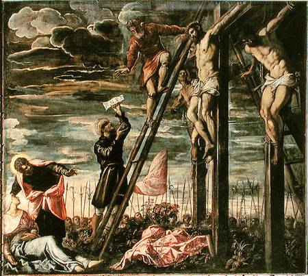 Crucifixion od Tintoretto (eigentl. Jacopo Robusti)