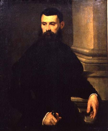 Portrait of a Man od Tintoretto (eigentl. Jacopo Robusti)