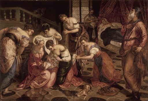 Tintoretto, Geburt Mariae od Tintoretto (eigentl. Jacopo Robusti)