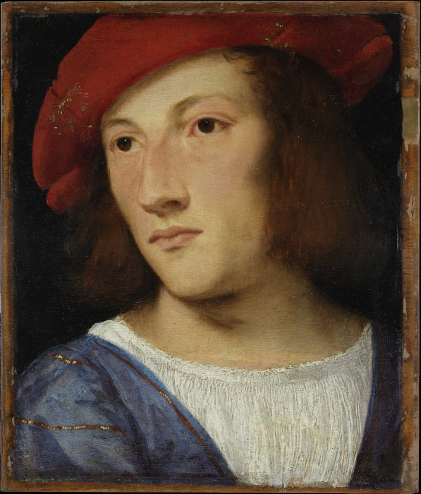 Portrait of a Young Man od Tizian