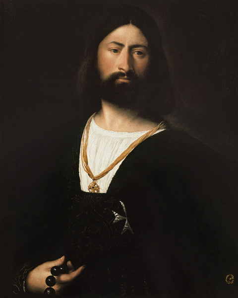 Knight of the Order of Malta od Tizian (ve skutečnosti Tiziano Vercellio)