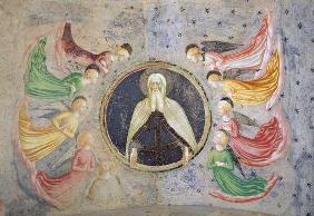 The Eternal Father surrounded by Angels (fresco)