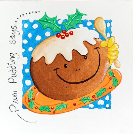 Christmas Pudding Square