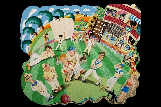 The Cricket Match od Tony  Todd