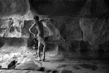 Women in cave