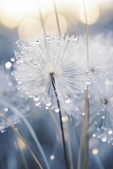 Drops On Dandelion