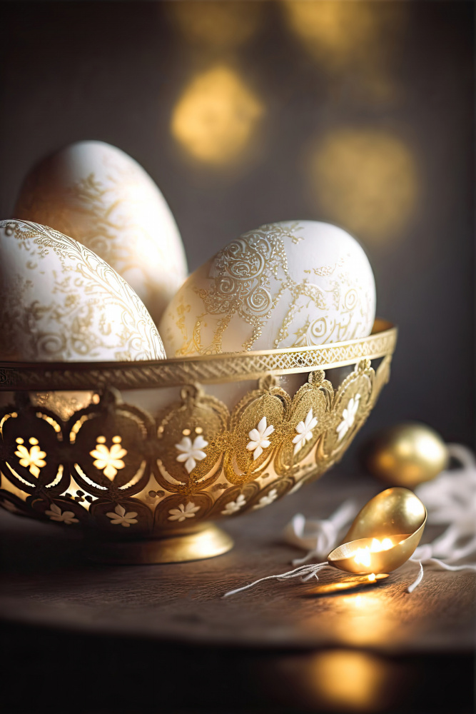 Ornamented Eggs od Treechild
