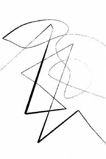 Angular Lines No 6