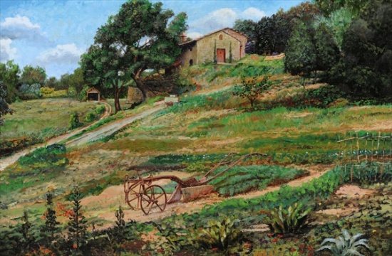 Plough, Cortona od Trevor  Neal