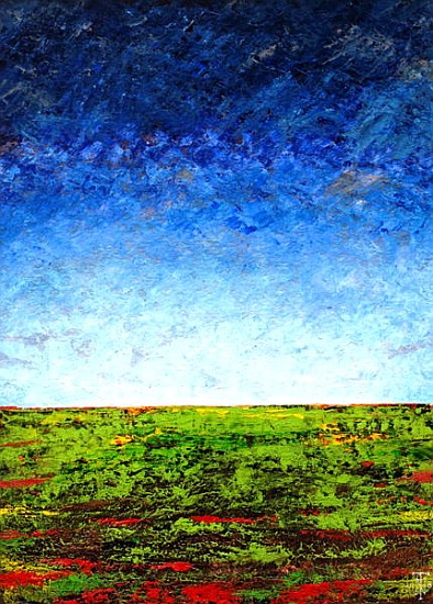 Horizon I, 2001 (oil on board)  od Trevor  Neal