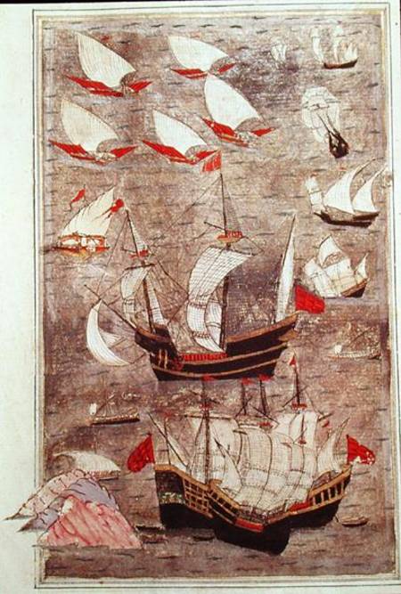 The Ottoman Fleet of Tarik-y Bayezid od Turkish School