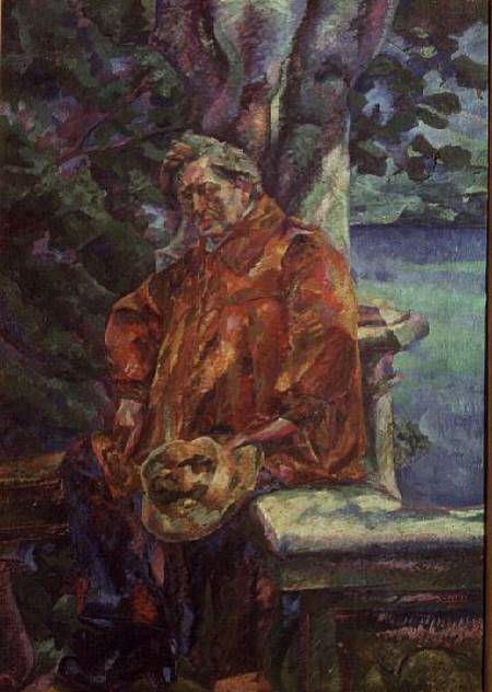 Portrait of Ferruccio Busoni (1866-1924) od Umberto Boccioni