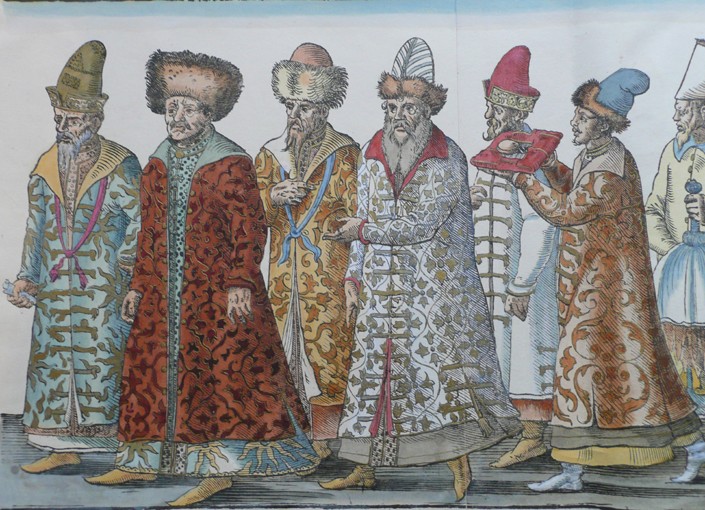 The rulers of Moscow. Grand Duke Ivan III, Vasili III Ivanovich, Ivan IV the Terrible and their Amba od Unbekannter Künstler