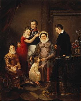 Portrait of the Family of Prince Nikolay Repnin-Volkonsky