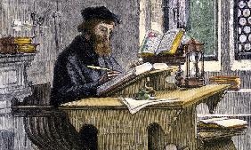 John Wycliffe at work