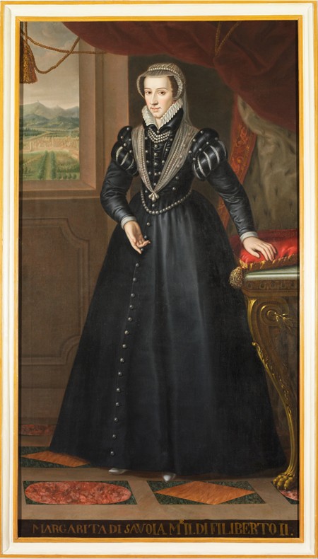 Margaret of Bourbon (1438-1483) od Unbekannter Künstler