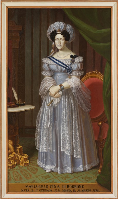 Maria Cristina of Naples and Sicily (1779-1849), Queen of Sardinia od Unbekannter Künstler