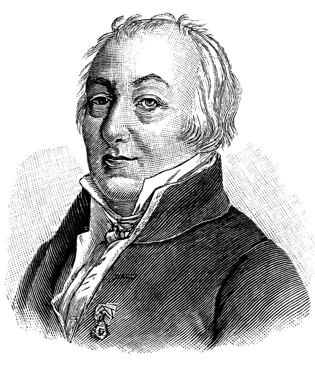 Portrait of the chemist Claude Louis Berthollet (1748-1822) od Unbekannter Künstler