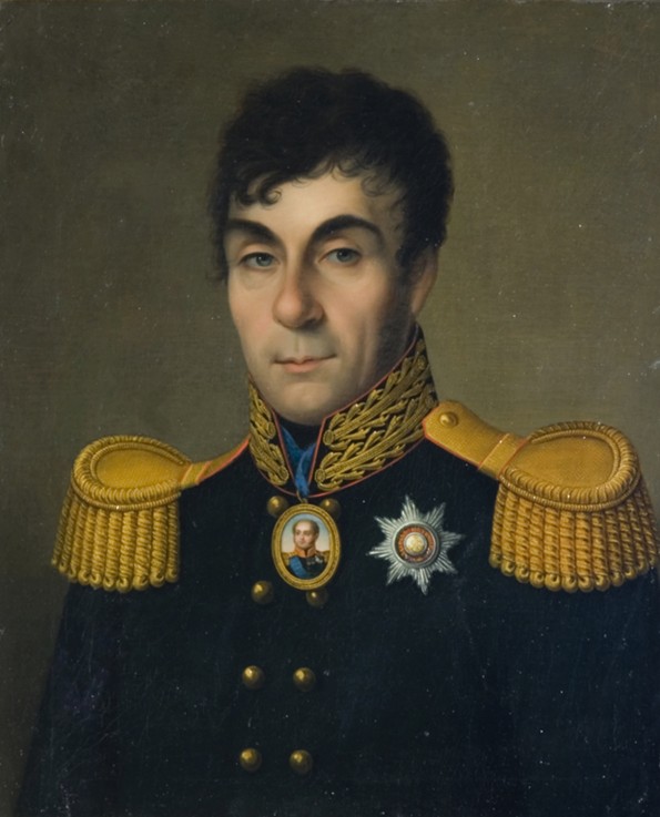 Portrait of the General, Count Alexey Arakcheyev (1769-1834) od Unbekannter Künstler