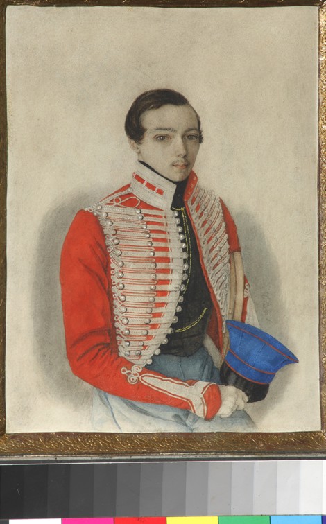 Portrait of Alexander Ivanovich Bezobrazov od Unbekannter Künstler