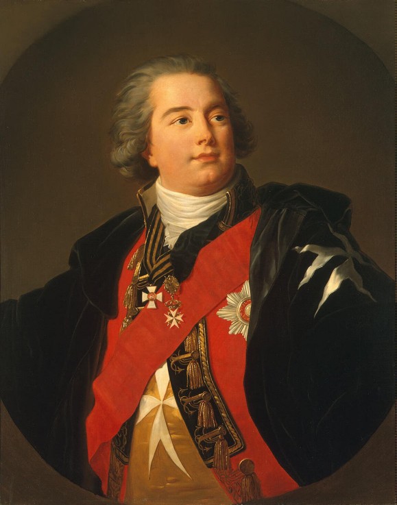 Portrait of Admiral July Litta (Giulio Renato de Litta Visconti Arese) od Unbekannter Künstler