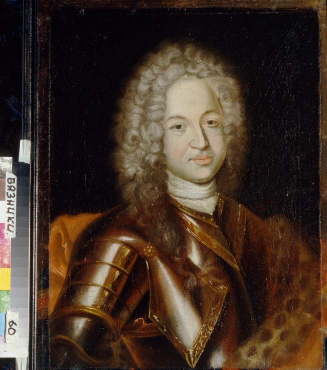 Portrait of Count Michail Gavrilovich Golovkin (1699-1775) od Unbekannter Künstler
