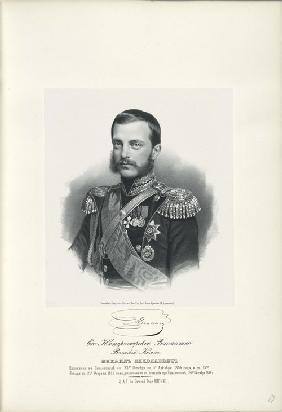 Portrait of Grand Duke Michael Nikolaevich of Russia (1832-1909)