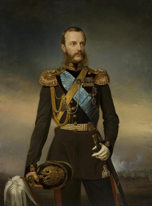 Portrait of Grand Duke Michael Nikolaevich of Russia (1832-1909) od Unbekannter Künstler