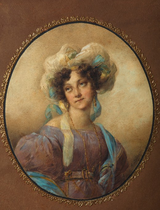 Portrait of Yelena Alexandrovna Golitsyna, née Naryshkina (1785-1855) od Unbekannter Künstler