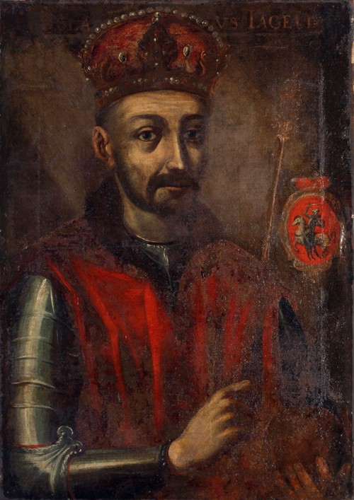 Portrait of King Wladyslaw II. Jagiello od Unbekannter Künstler