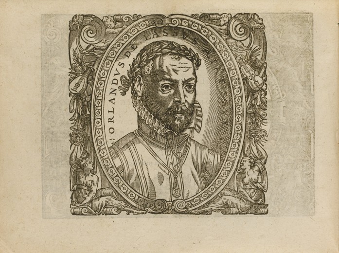 Portrait of the composer Roland de Lassus (1532-1594) od Unbekannter Künstler