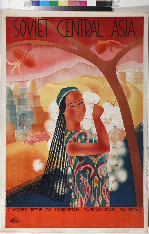 Soviet Central Asia (Poster of the Intourist company) od Unbekannter Künstler
