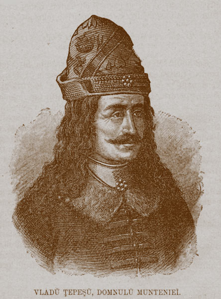 Vlad III, Prince of Wallachia (1431-1476) od Unbekannter Künstler