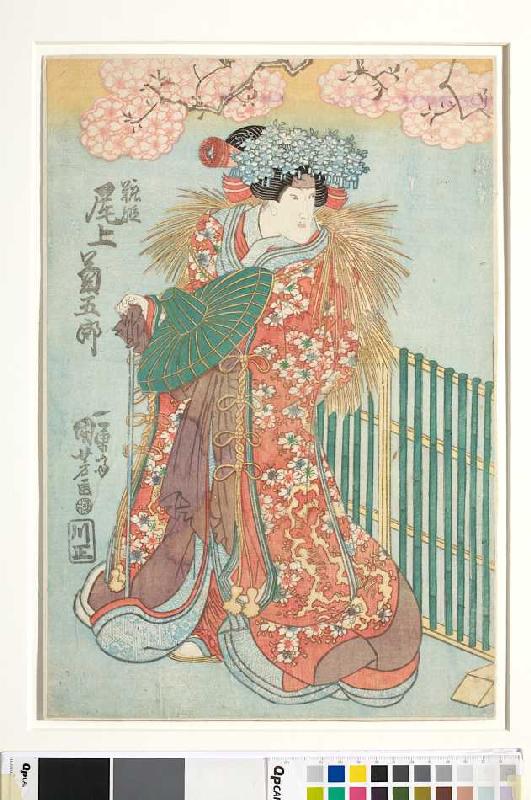 Onoe Kikigoro III od Utagawa Kuniyoshi
