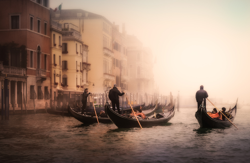 foggy Venice od Ute Scherhag