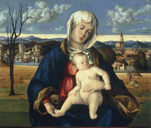Mary with Child /Venetian Paint./ C16th od Venezianisch