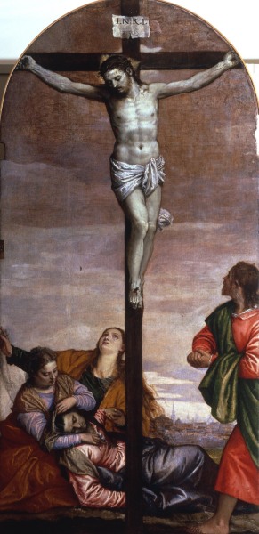 Veronese / Crucifixion / Paint./ C16th od Veronese, Paolo (eigentl. Paolo Caliari)