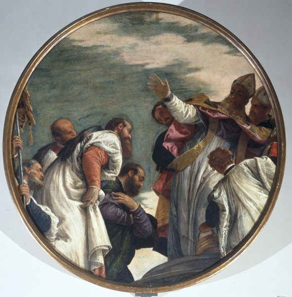P.Veronese / St.Nicholas / Ptg./ c.1580 od Veronese, Paolo (eigentl. Paolo Caliari)